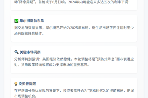 美联储今年或降息五次