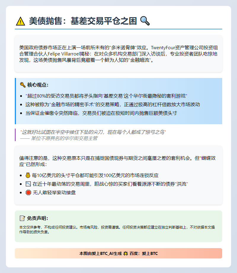 美债抛售：基差交易平仓之困