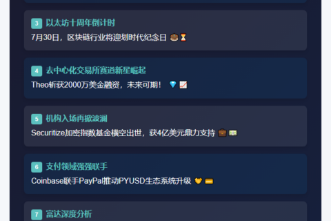 23btc晚报 | 4月24日要闻速览