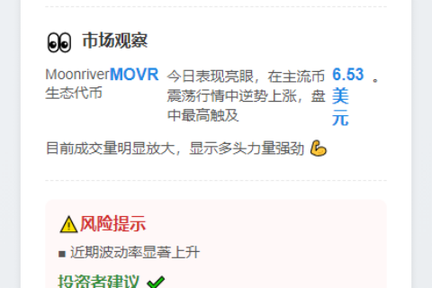 MOVR冲至6.5美元