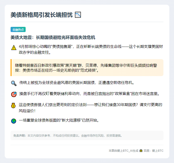 美债新格局引发长端担忧