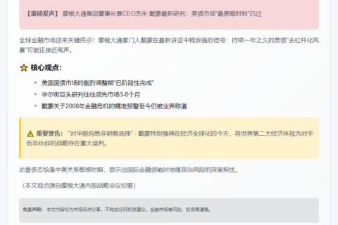 美债去杠杆或已结束
