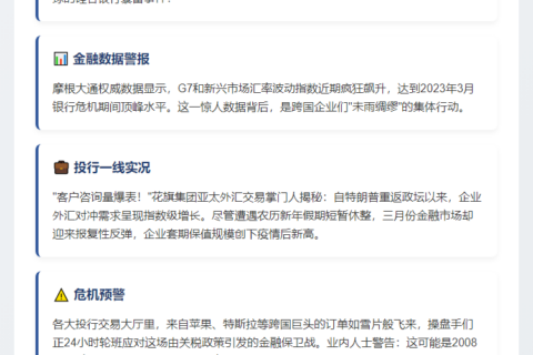 特朗普关税威胁推升货币对冲需求