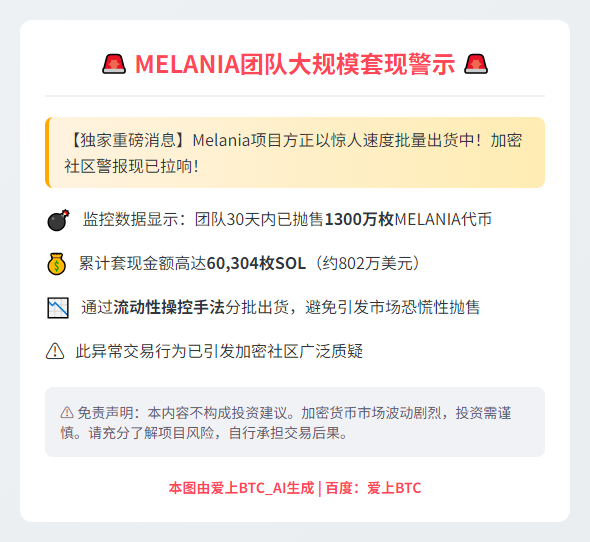 Melania团队月售1300万枚