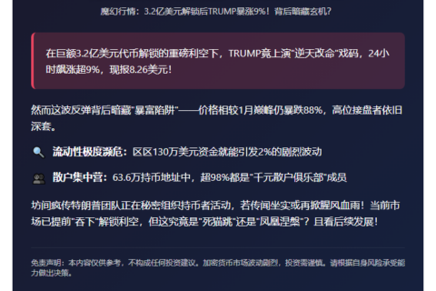 特朗普概念股逆涨9%仍跌88%