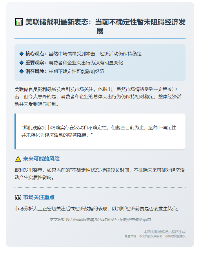 美联储戴利：疫情未显著冲击经济