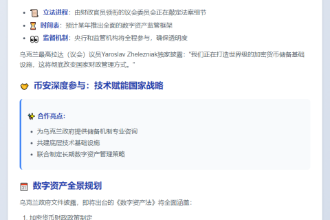 乌拟推比特币战略储备