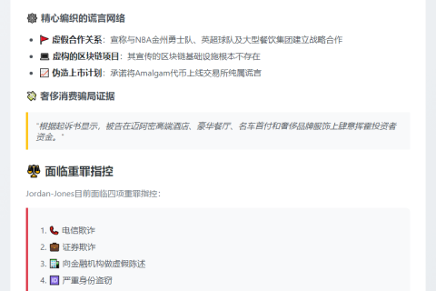 加密初创创始人涉骗百万美元