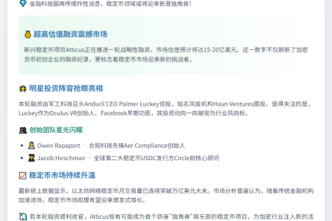 Atticus融资20亿美元，Anduril CEO领投