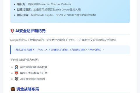 Doppel获3500万美元B轮融资
