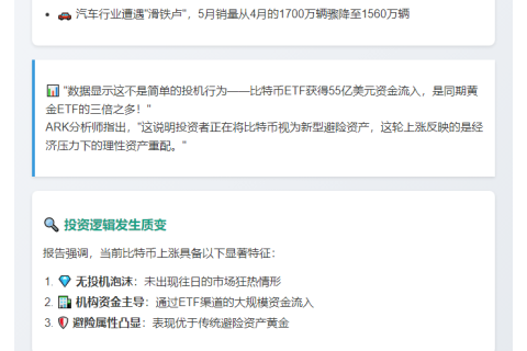 比特币上涨非投机，资金从房车市转投BTC