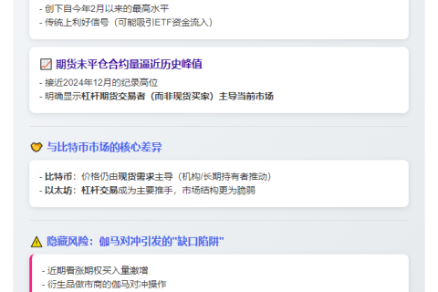杠杆推动以太坊价格走势