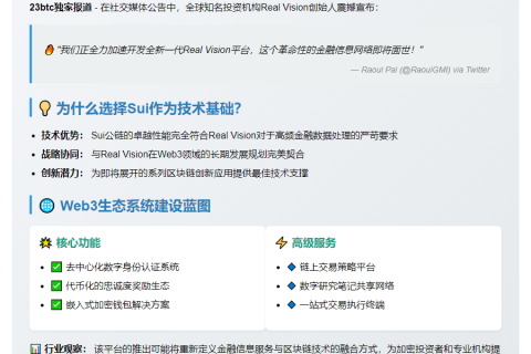 Real Vision 8月发布全新平台