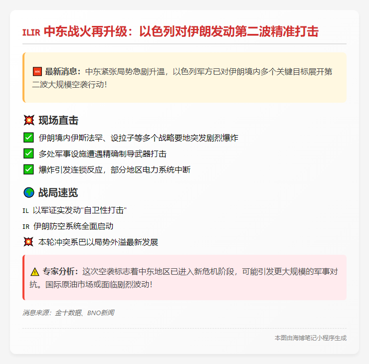 以军再袭伊朗