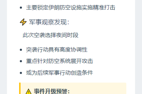 以军夜袭伊朗防空设施