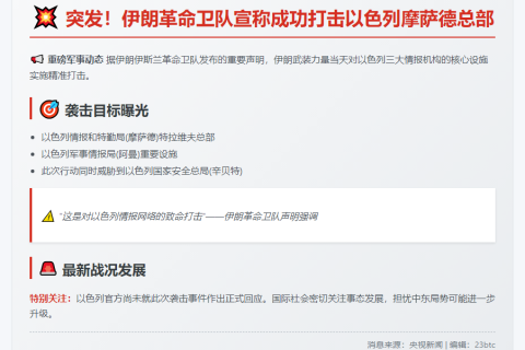 伊朗袭击摩萨德总部