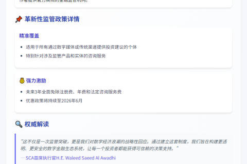 阿联酋推出首个金融网红牌照