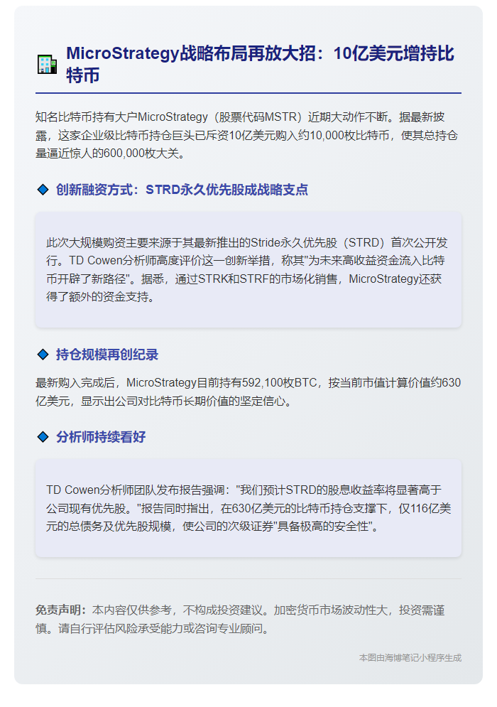 STRD发行将大幅提升MSTR股东价值