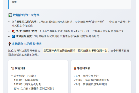 美联储前副主席：抗通胀未结束