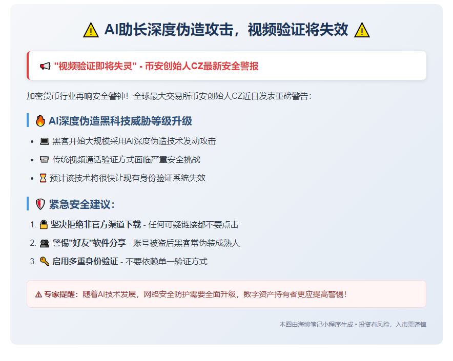 # AI助长深度伪造攻击，视频验证将失效