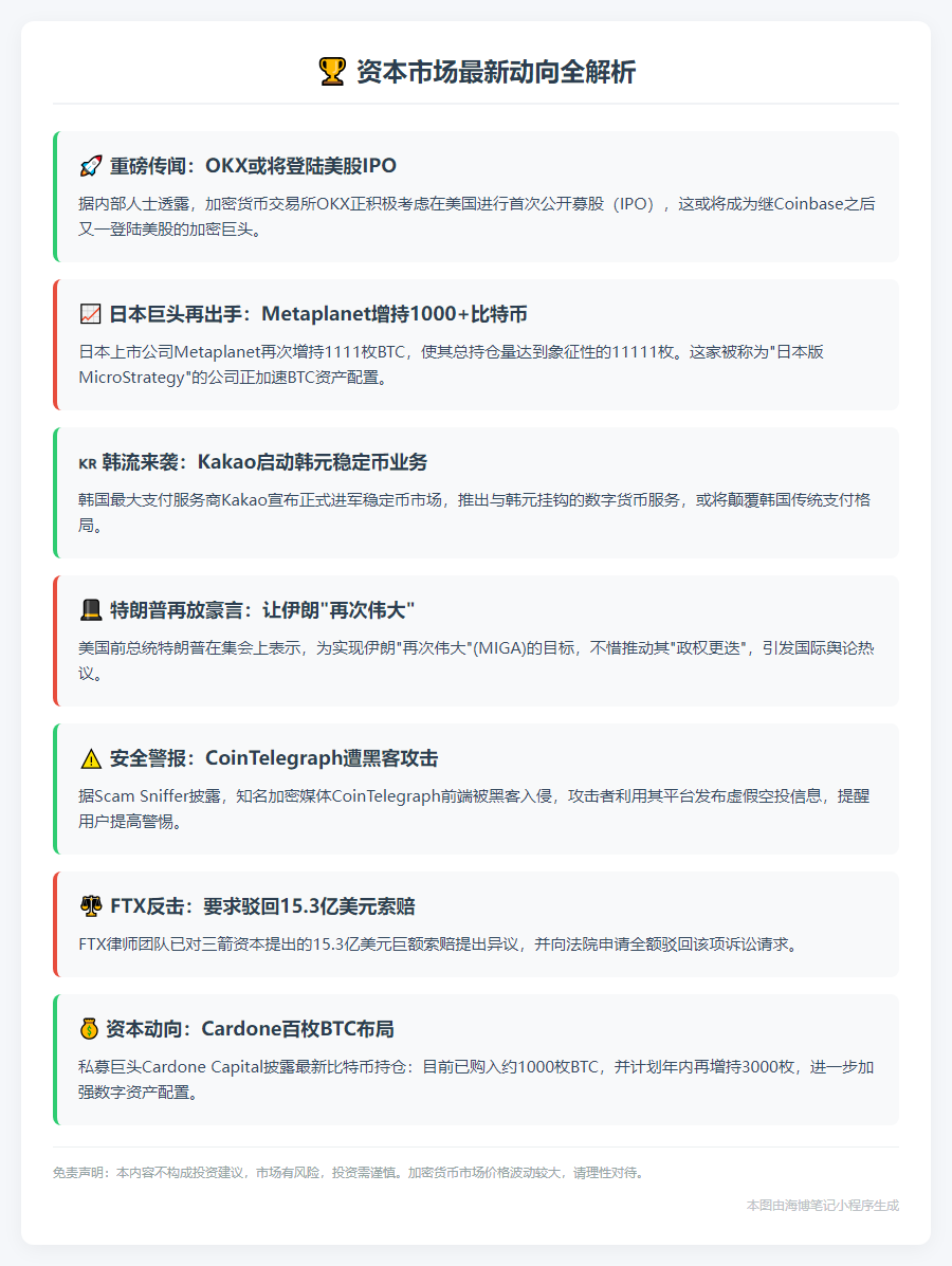 6月23日午间要闻速览