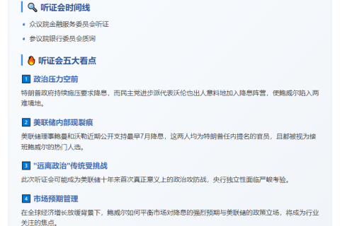 鲍威尔国会山舌战：两党夹击