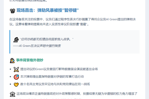 美众院搁置弹劾特朗普提案