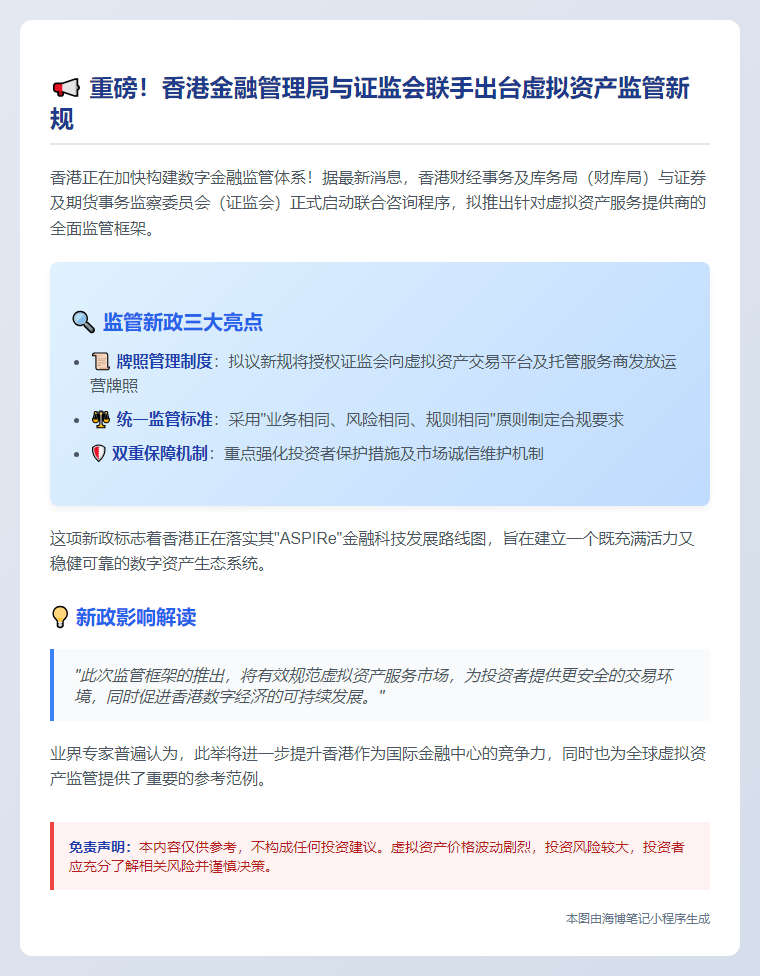 香港拟规管虚拟资产交易及托管服务