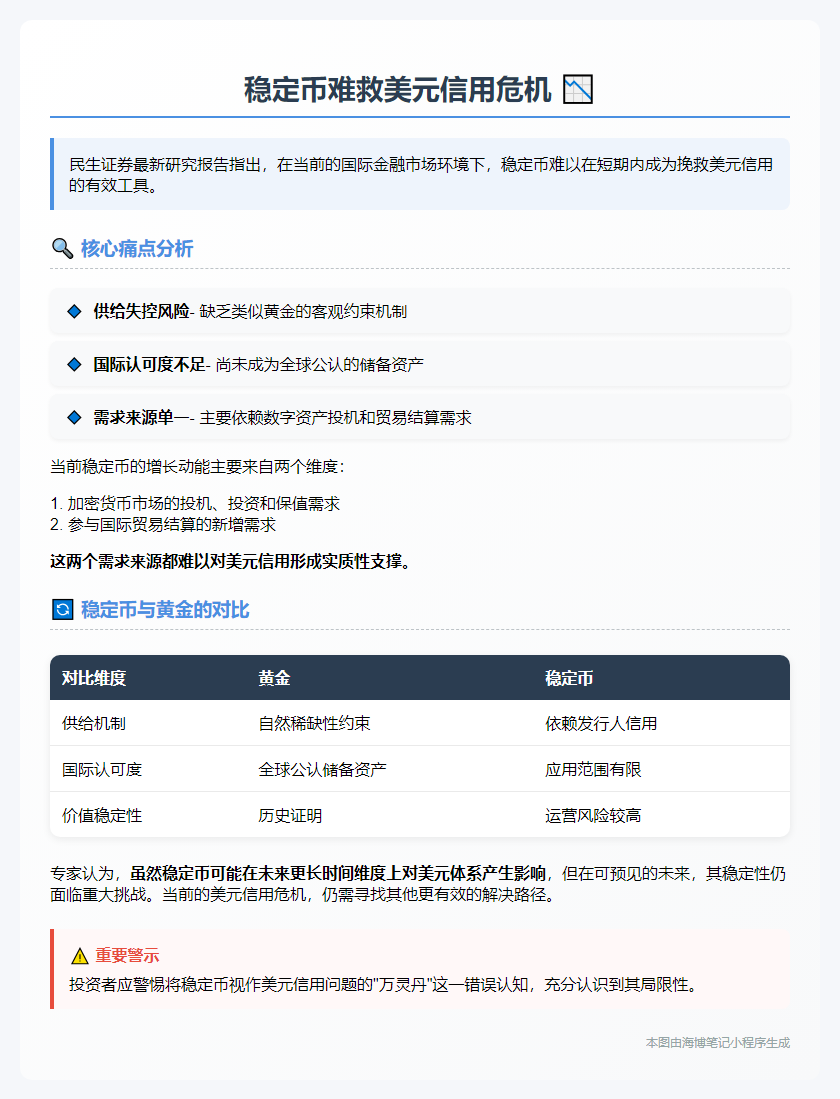 "稳定币难救美元信用危机"