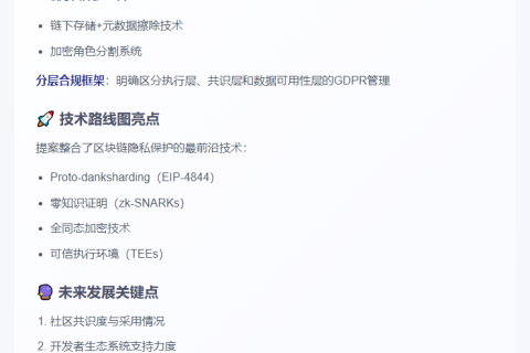 以太坊拟定GDPR合规隐私路线图