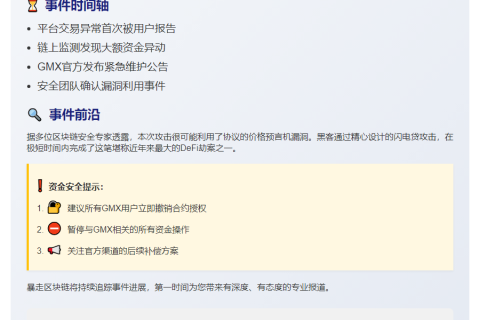 GMX遭黑客攻击 损失4000万美元