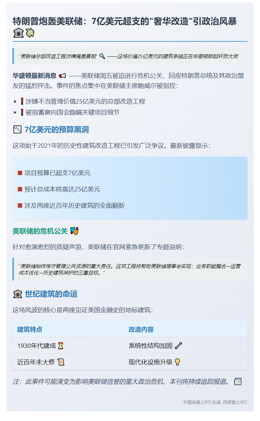 特朗普痛批鲍威尔 美联储辩解