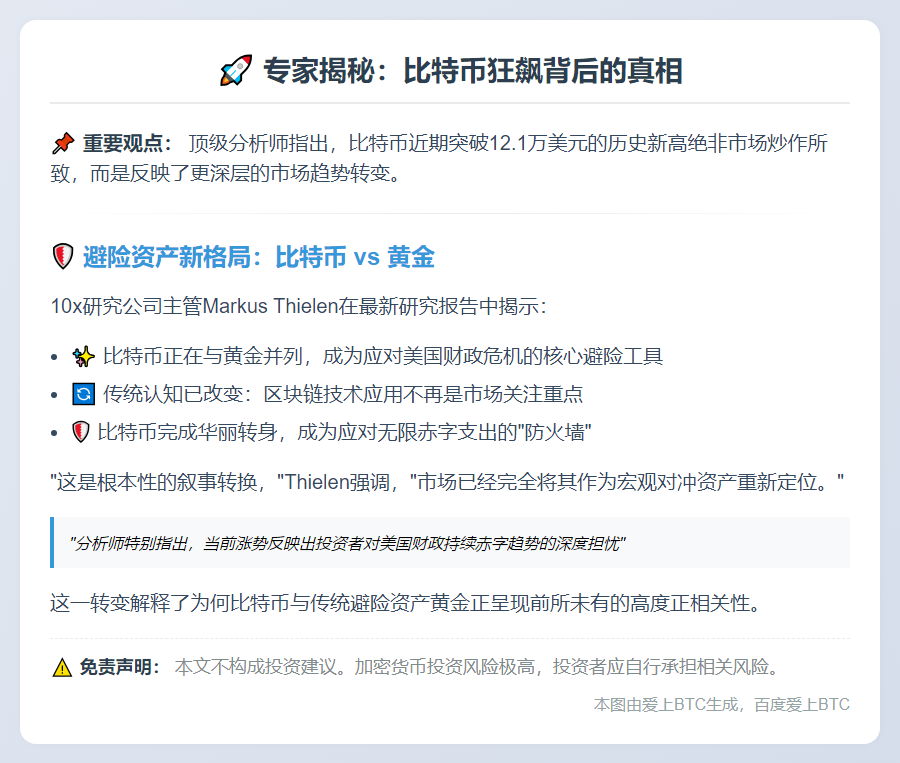 比特币上涨：美国赤字担忧推动