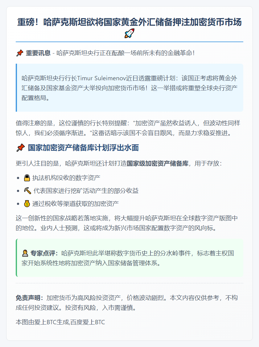 哈央行或投加密资产