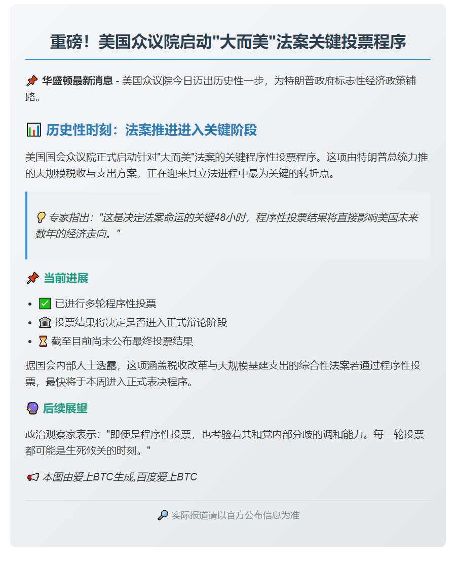 美众院推进