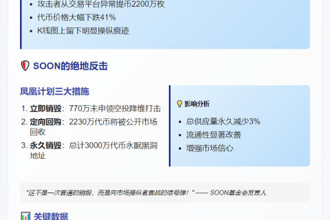 SOON社区全票通过代币销毁回购提案