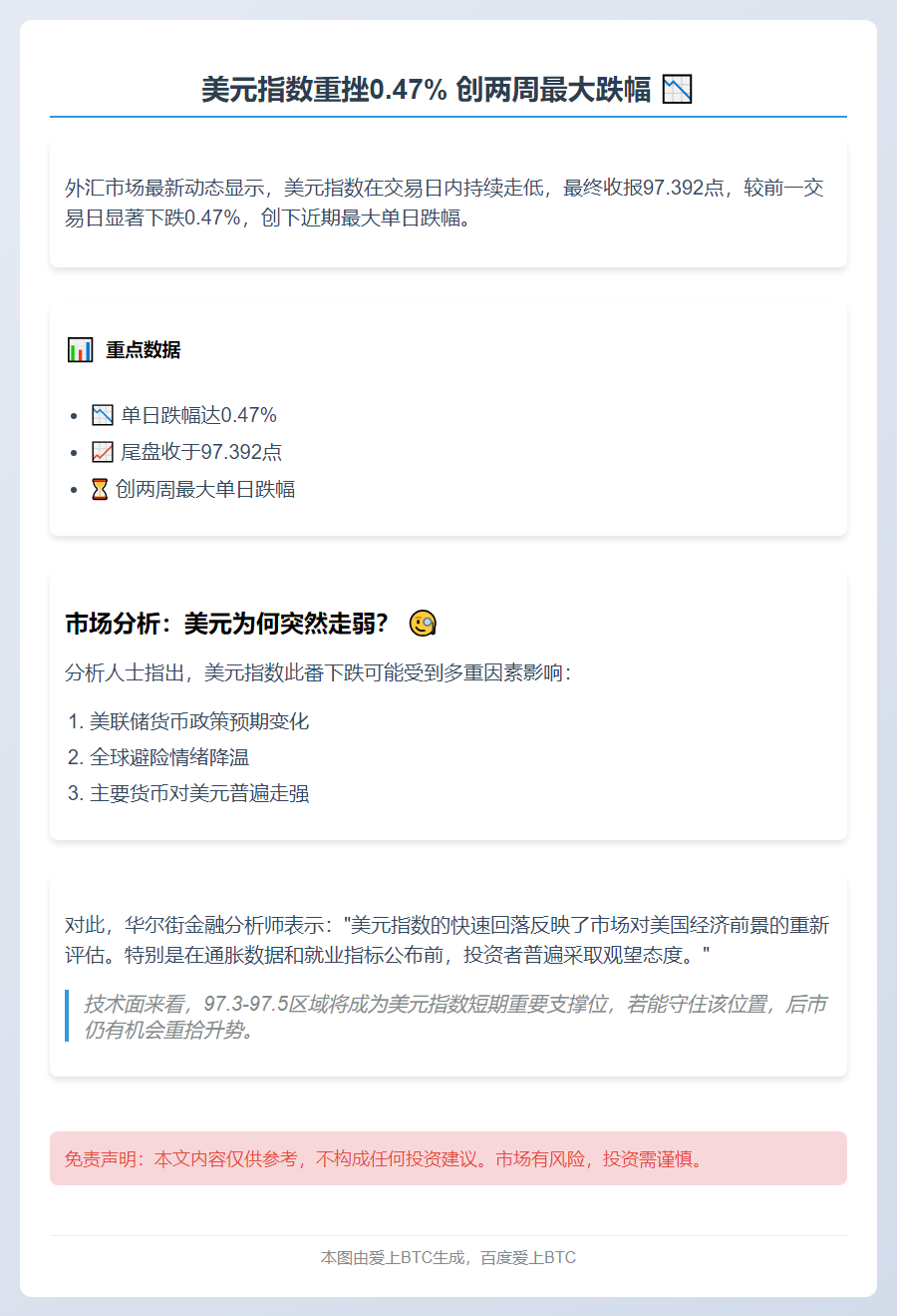 美元指数跌0.47%