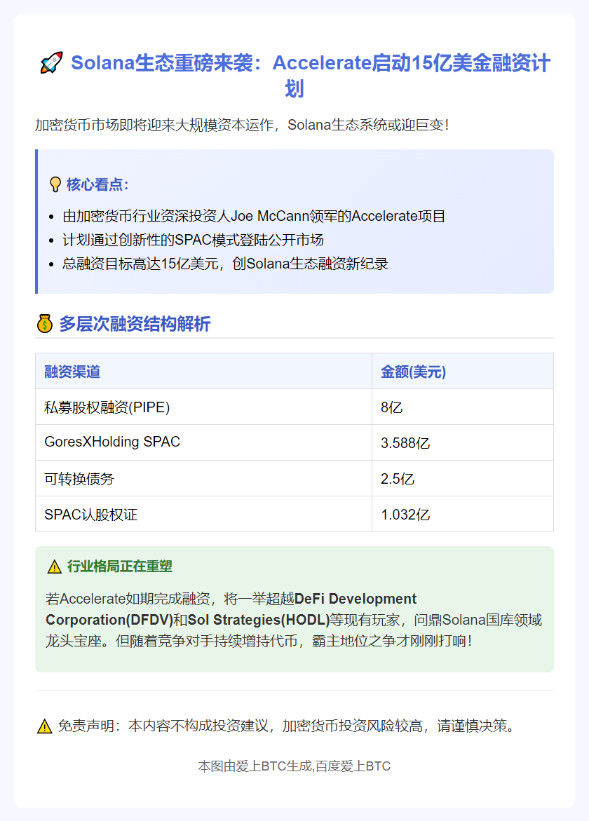 Solana国库拟募资15亿美元