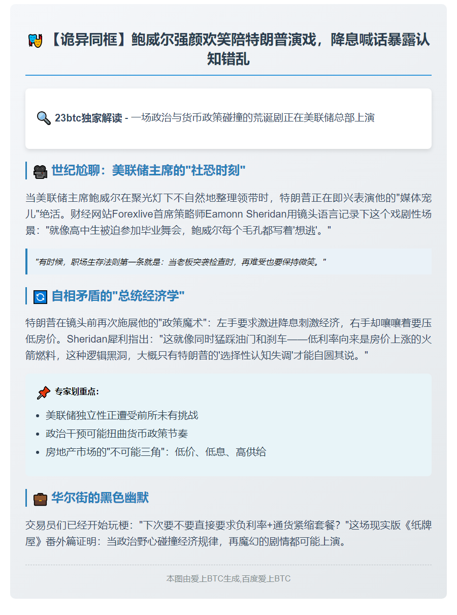 分析师：鲍威尔应对特朗普选择性质疑