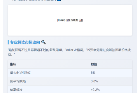 比特币回调属正常波动
