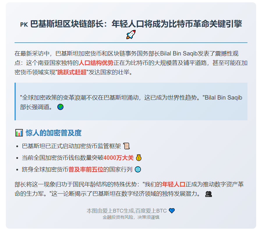 巴部长：人口优势助力比特币在巴飞跃发展