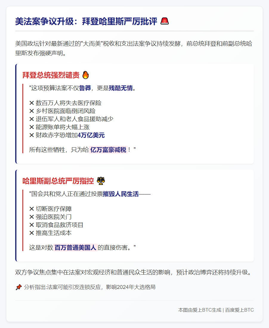 美法案过关 拜登哈里斯批
