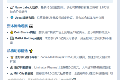 7月28日晚报：重要动态速览