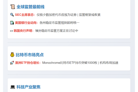 23btc午报 | 8月20日重要动态一览