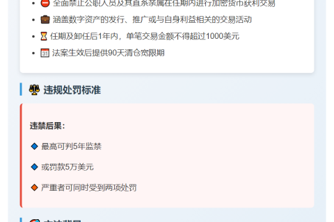 "宾州拟禁公职人员交易加密货币"
