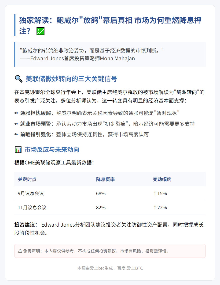 鲍威尔鸽派转向因经济趋势非政治