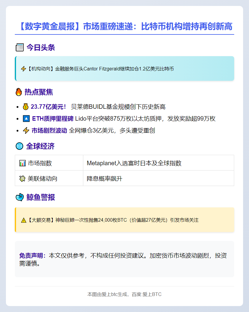 8月25日重要隔夜动态
