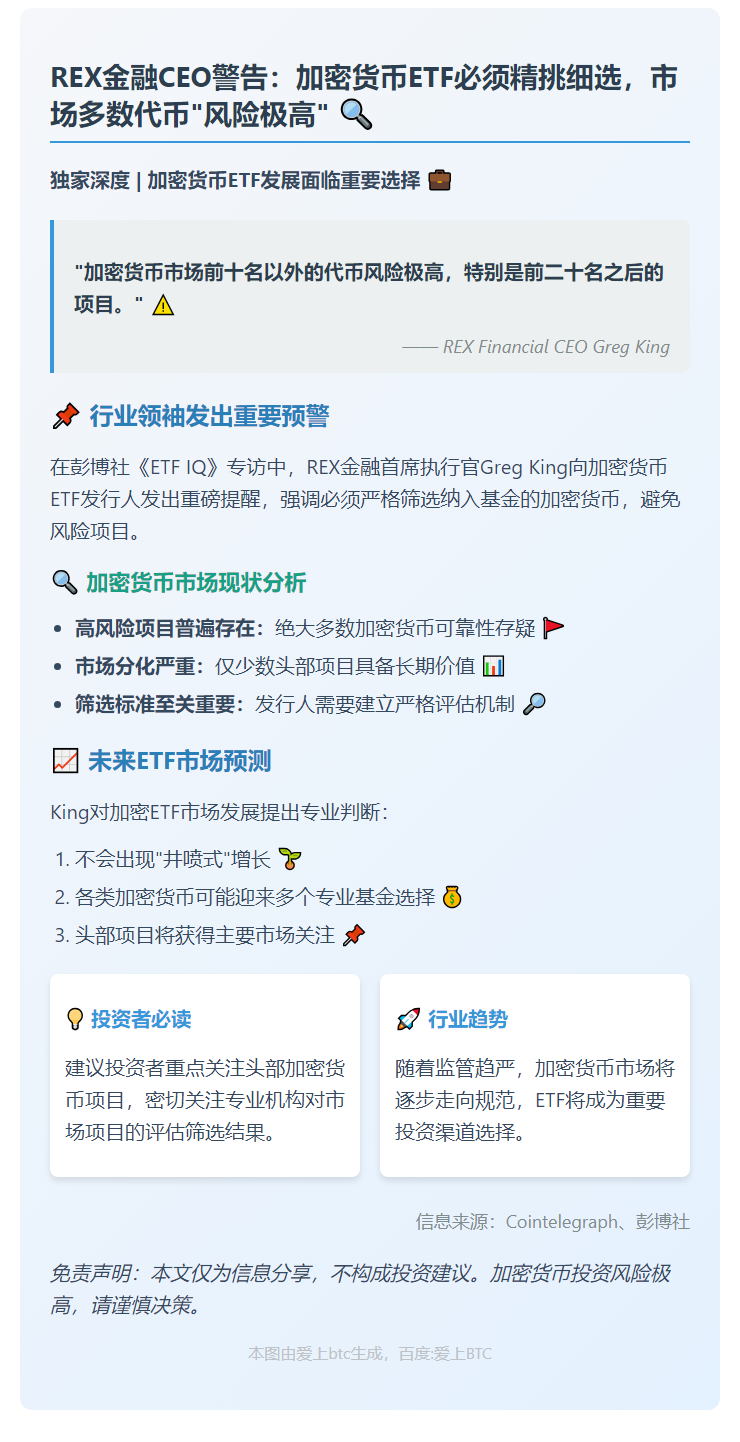 金融CEO警告：多数加密货币不可靠，需谨慎选择
