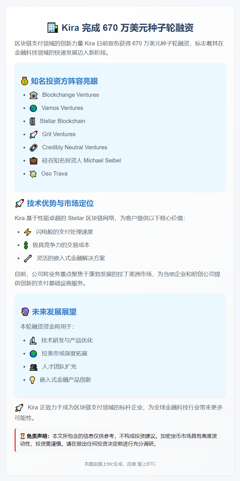 Kira获670万美元种子轮融资