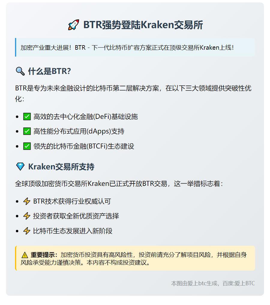 BTR登陆Kraken